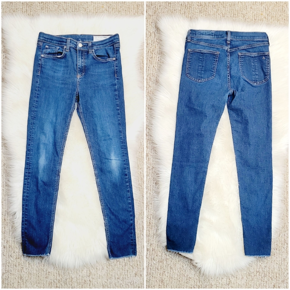 Rag & Bone 10 inch Ankle Skinny Jeans